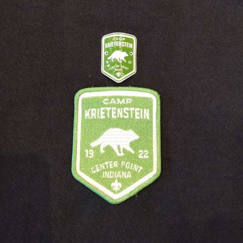 Camp Krietenstein Hiking Medallion & Patch
