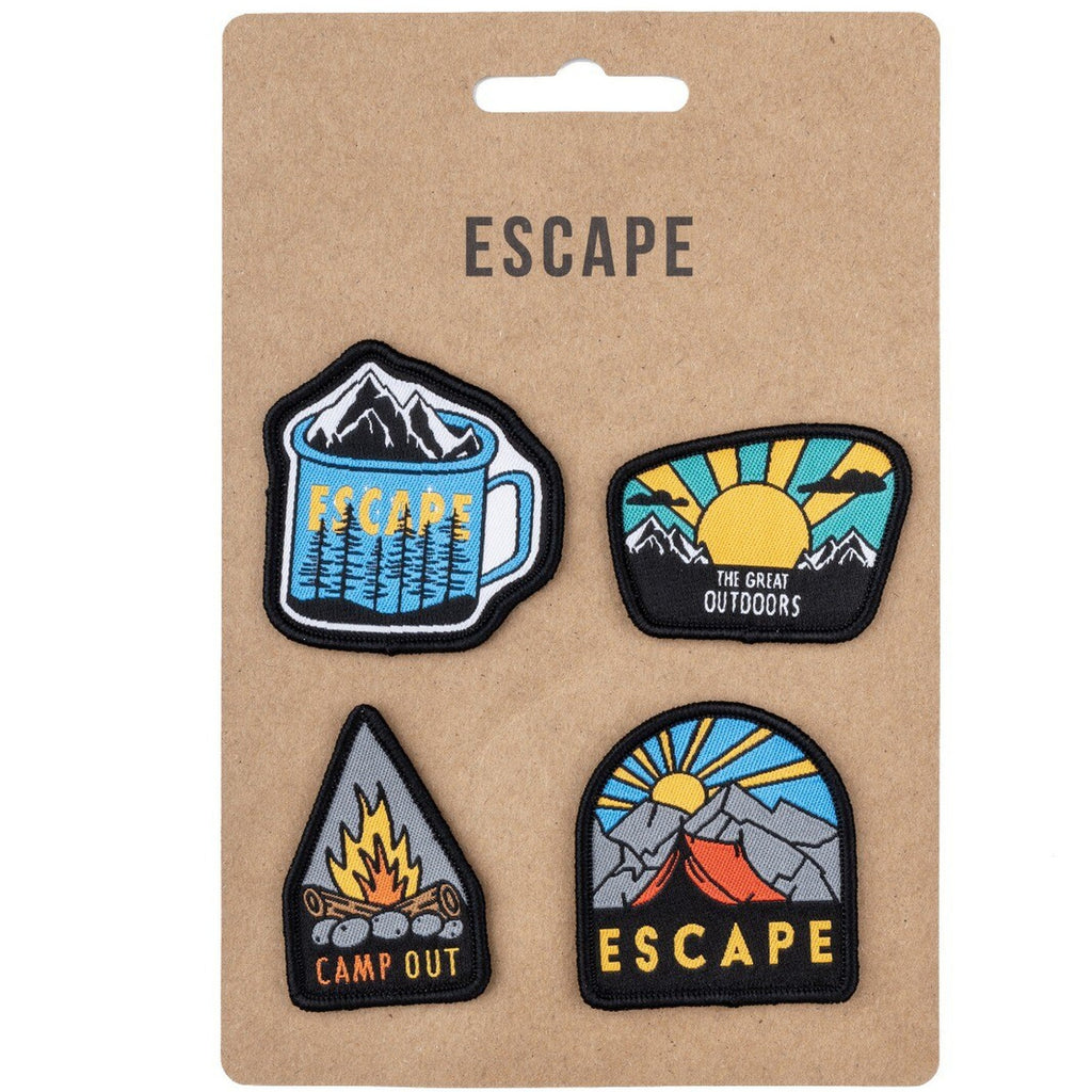 World Scout Shop Escape Woven Badge 4 Pack