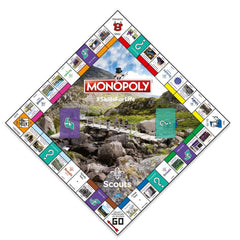 World Scout Scouts Monopoly Board Game